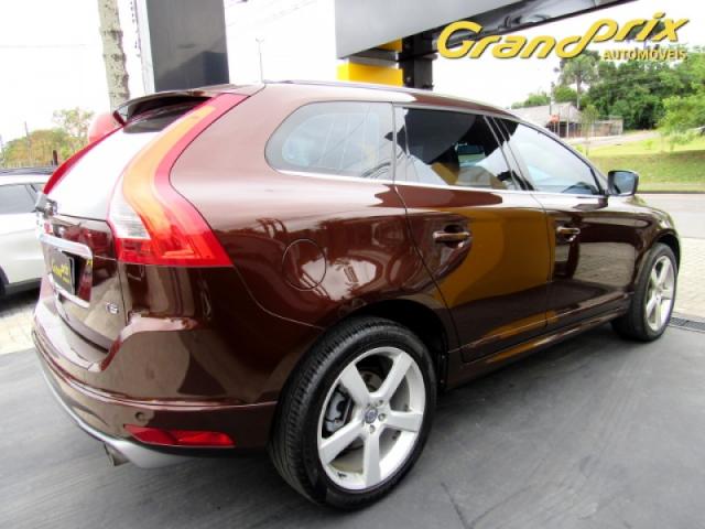 VOLVO XC60 2014 2.0 T5 R DESIGN TURBO GASOLINA 4P AUTOMÁTICA MARROM COMPLETA ÚNICO DONO - Foto 5