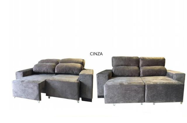 Sofa Retrátil Miami 3 Lugares - Foto 2
