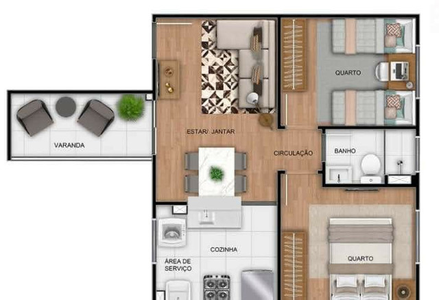 Maravilhoso lançamento em Itu MRV construtora Residencial Ilha de Bali - Foto 5