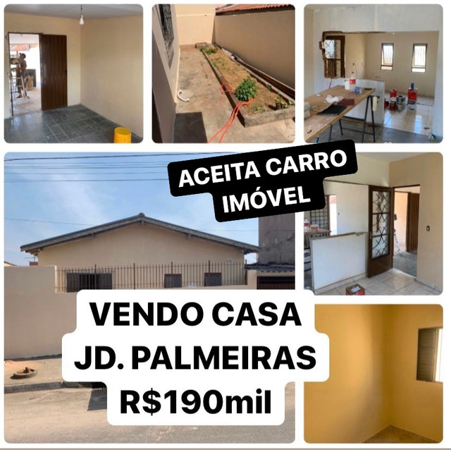 Vendo casa palmeiras reformada