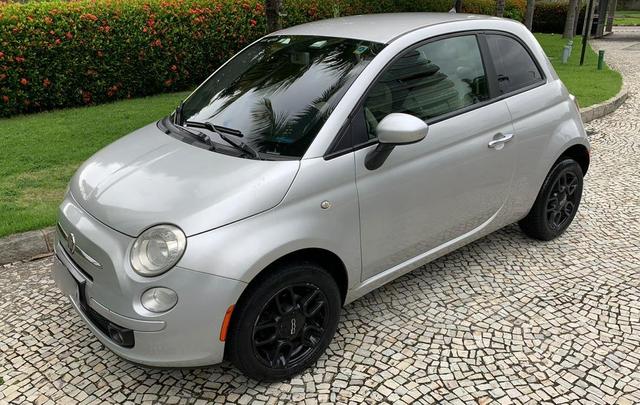 Fiat 500 cult 2012 mecânico flex prata 2020 pago oportunidade - Foto 2