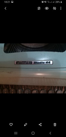 Máquina da tilografia OLIVETTI - Foto 2