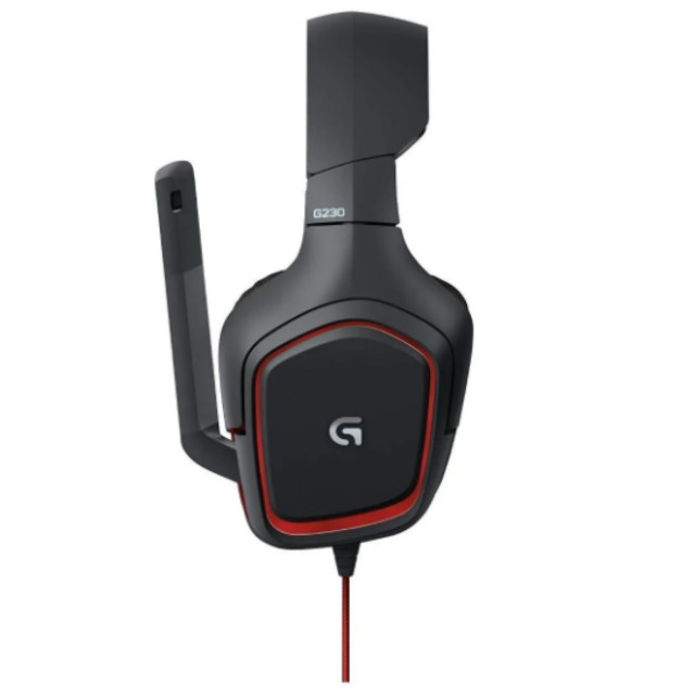 Fone Gamer Logitech Preto e Vermelho sem marcas de uso - Foto 2