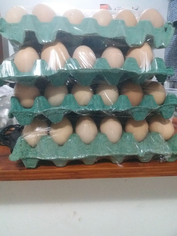 Ovos caipira bandeja com 30 por 20 reais