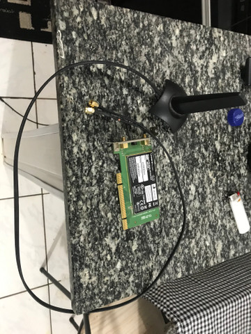 Placa de Wi-Fi com antena