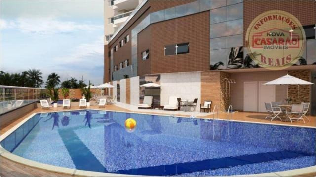 Apartamento com 2 dormitórios à venda, 77 m² por R$ 419.958 - Maracanã - Praia Grande - Foto 10