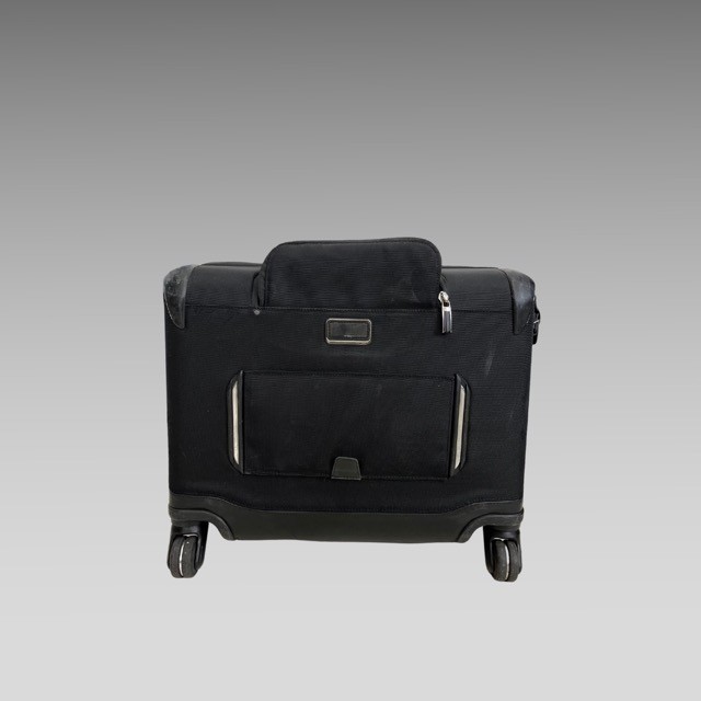 Pasta Tumi com rodas Deluxe 4 Wheeled Laptop Case Brief Preta - Foto 4