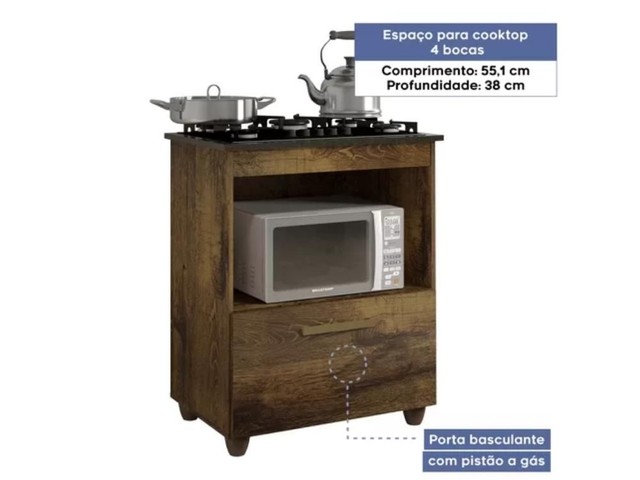 BALCÃO PARA MICROONDAS E FOGÃO LD !!! - Foto 3