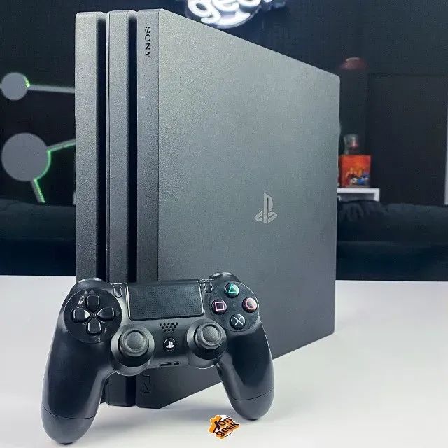 Playstation 4 Pro 1tb + Jogo Físico de Brinde