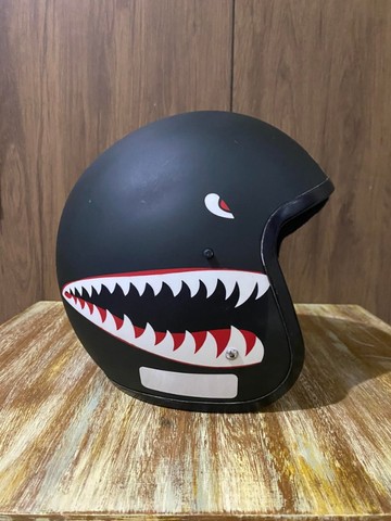 Capacete Tauros coquinho Tam: 58 Verde Fosco