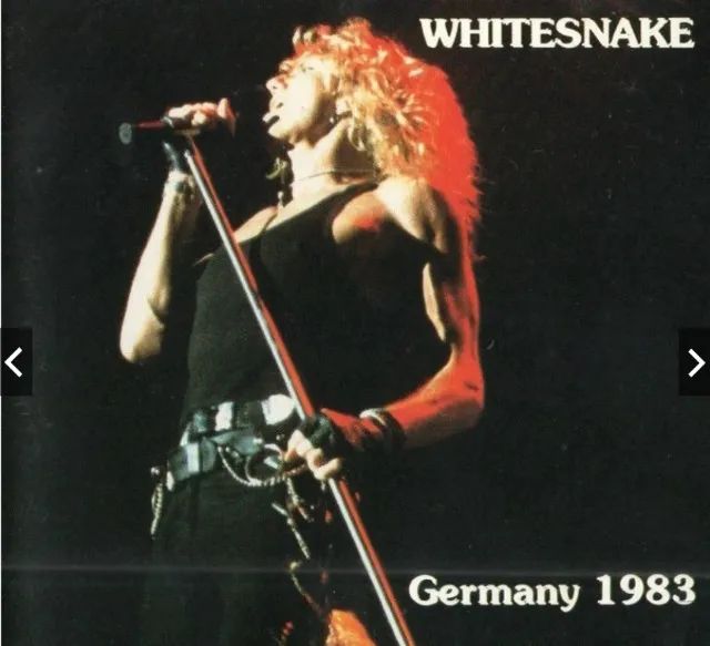 Whitesnake Germany Live 1983 Importado Usado