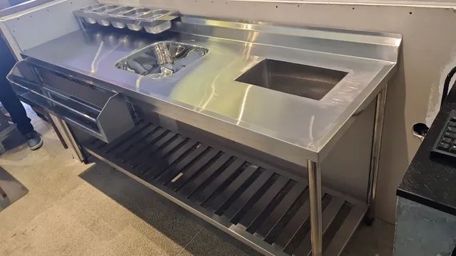 Bancada inox para drinks  - Foto 5