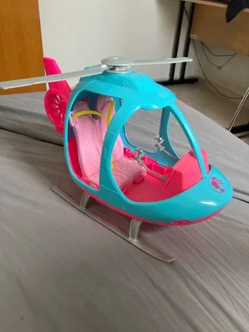 Helicóptero + Bicicleta Barbie 