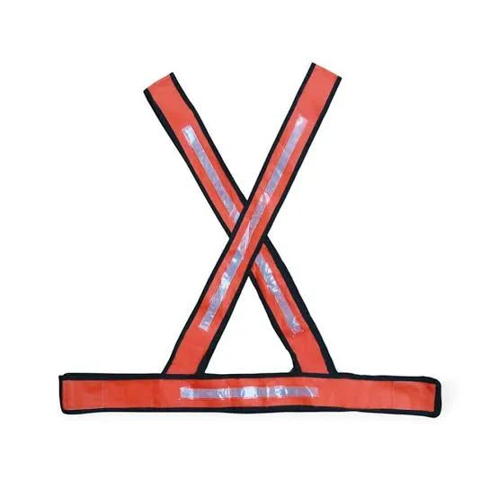 Coletor Refletivo em X: Segurança e Visibilidade Garantidas!