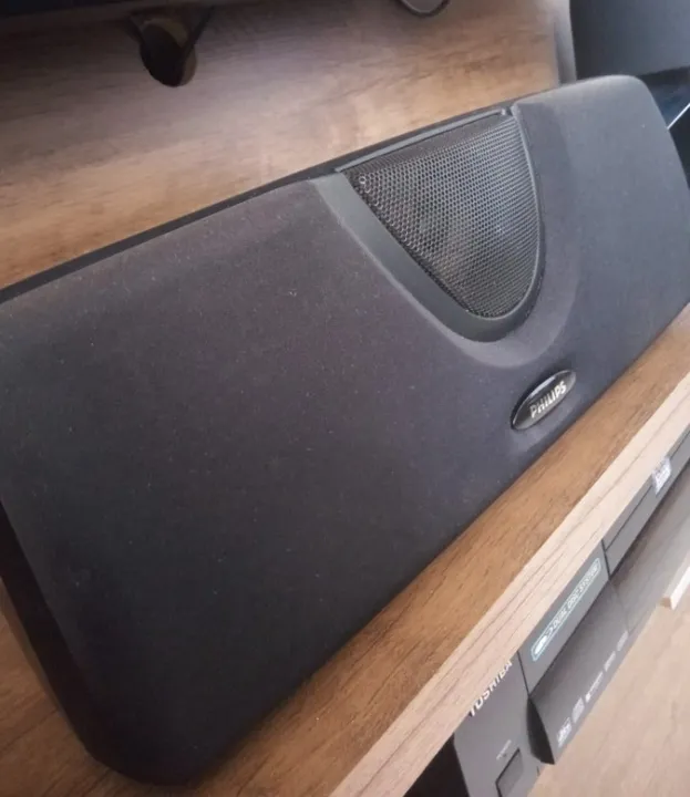 Caixa Central Home Theater Philips - Fb732/01 (Usado) 8ohms (?)