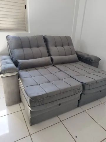 Sofá Retrátil e Reclinável 2.00 Metros
