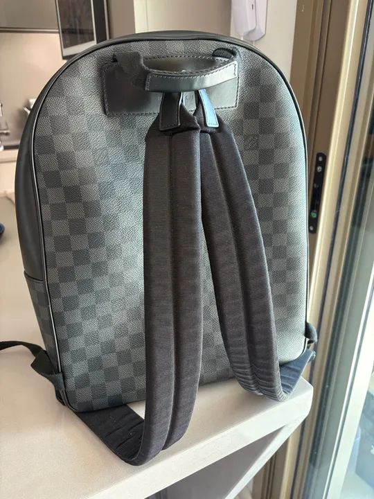 Mochila Louis Vuitton Josh Graphit Original - Foto 4