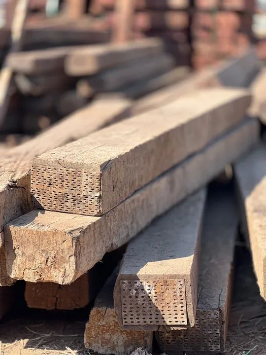 Dormente de madeira SELECIONADOS (PRONTA-ENTREGA) - Foto 5