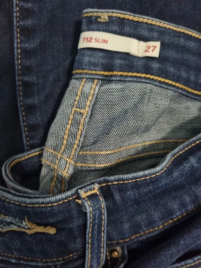 Calça jeans Slim Levis nº 38 - Foto 5