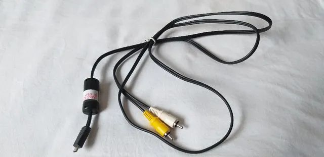 Cabo de dados para câmera nikon, sony, fuji, mitsuca, seminovo, comprimento