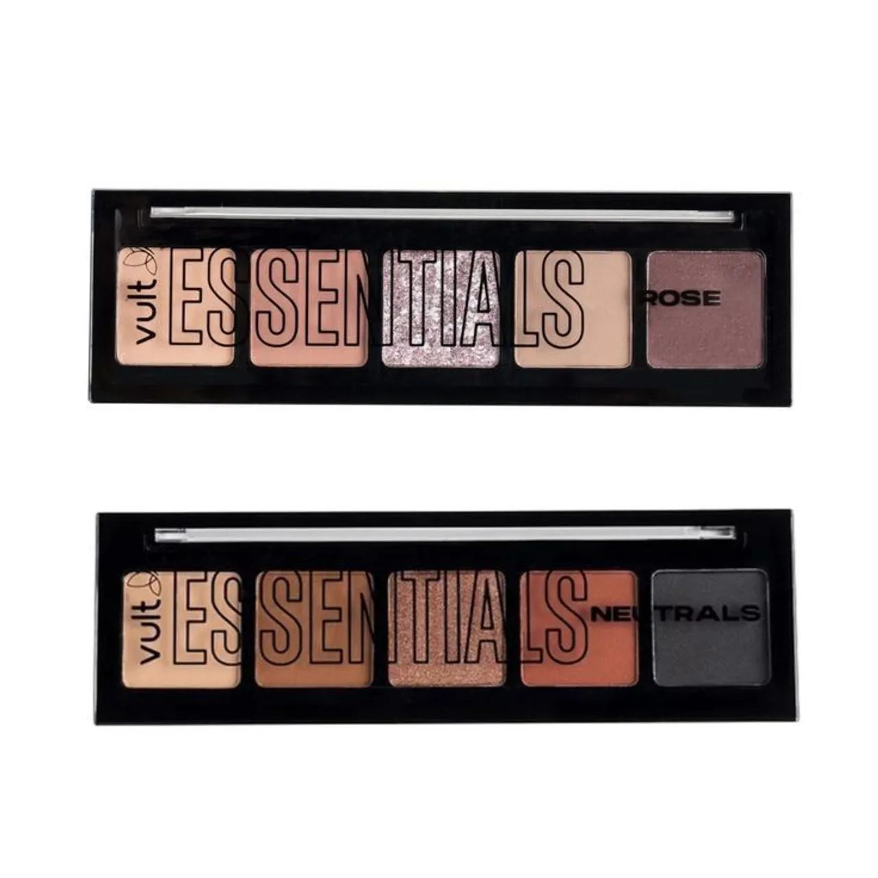 Kit com 3  Paletas de Sombras: Essentials Rose e Neutrals e Soleil Sunset