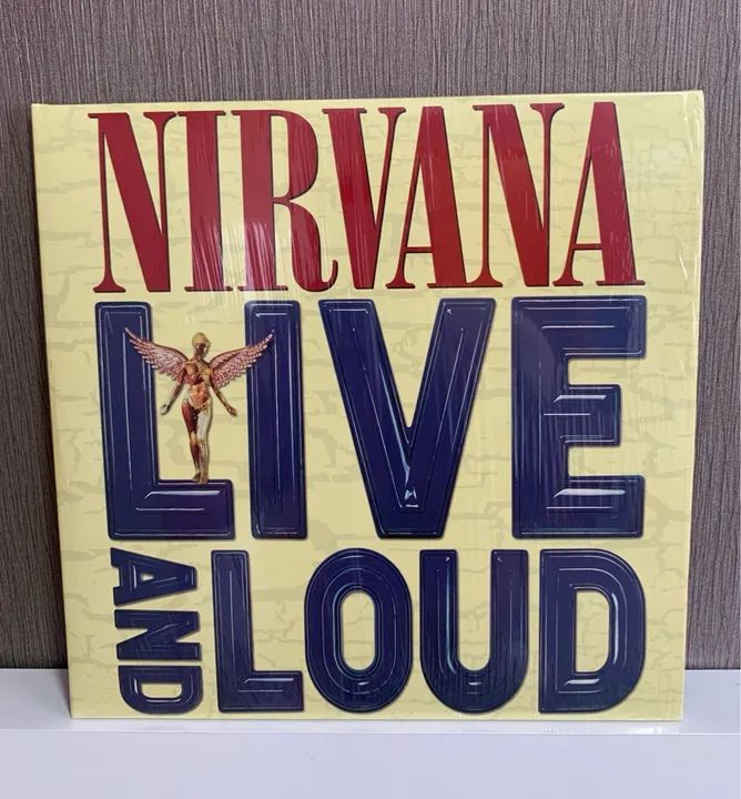 LP Vinil - Nirvana Live And Loud - Duplo - Foto 2