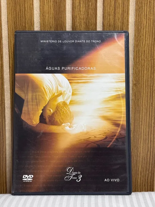 DVD DIANTE DO TRONO ÁGUAS PURIFICADORAS