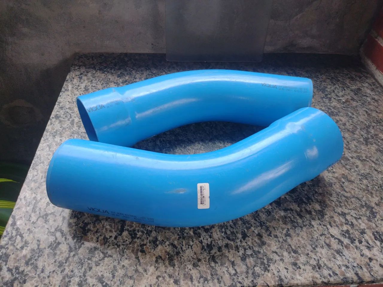 Cano de PVC 100mm 90 graus - Viqua - Foto 2