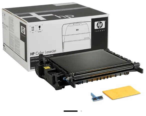 Lote com 2 Kit De Transferência Hp C9734B Original Novo Caixa Avariada