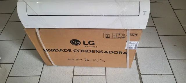 ar condicionado 9 mil btus lg dual inverter novo