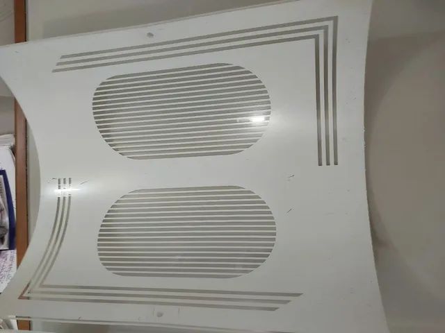 QUATRO ARANDELAS DE PAREDE. COR BRANCA. TUALUX. - Foto 4