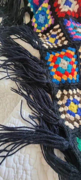 Colcha da vovó croche - Foto 4