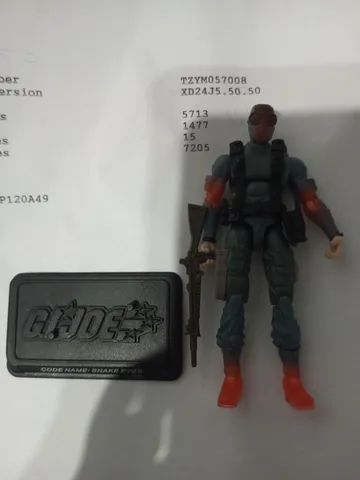 Gi joe 25th snake eyes box exclusivo mass device