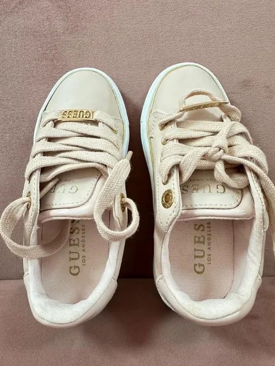 tênis guess infantil rose - Foto 4