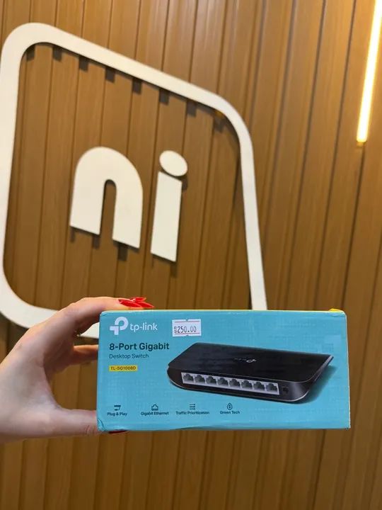 Switch Gigabit Tp-Link 8 Portas TL-5010080