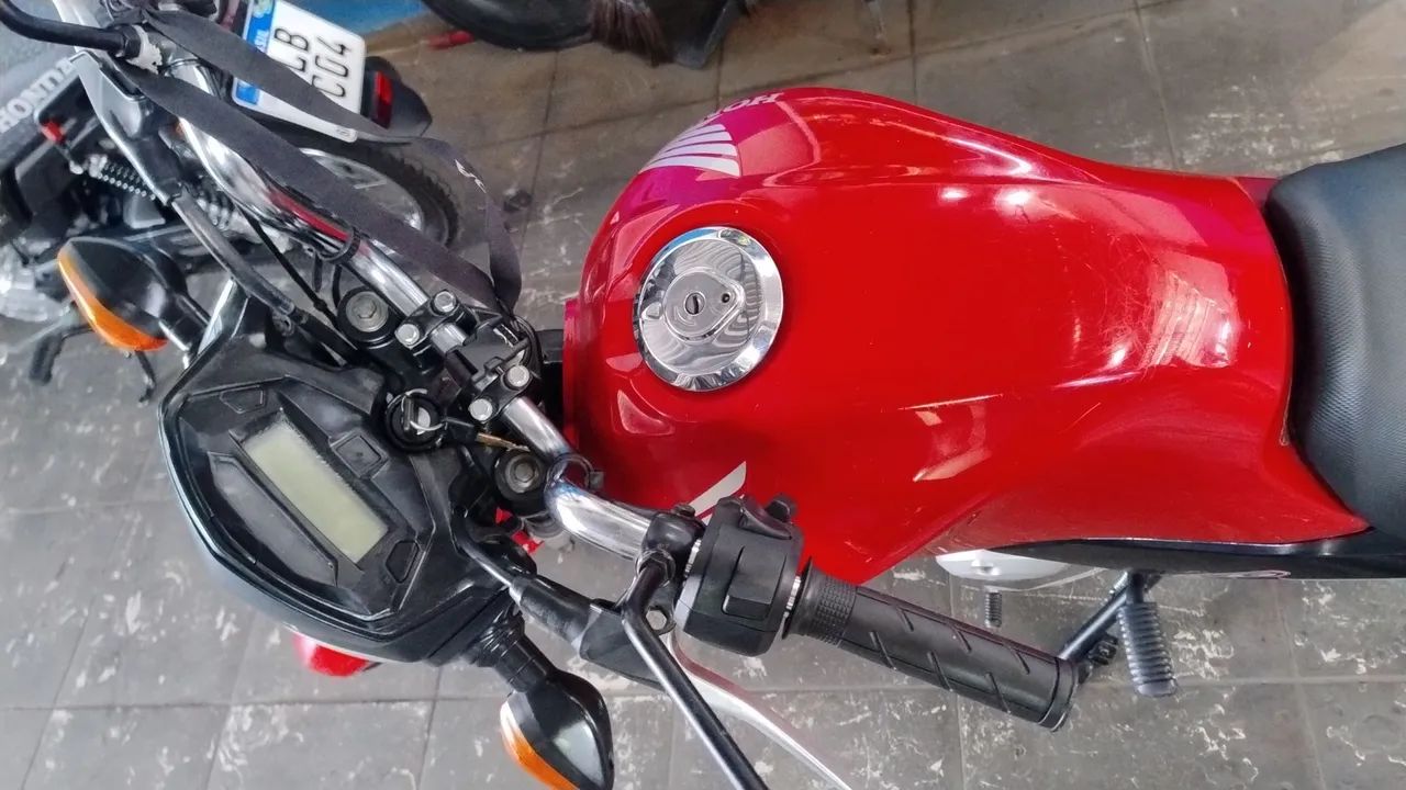 Fan 125 2014 emplacada oportunidade  - Foto 2