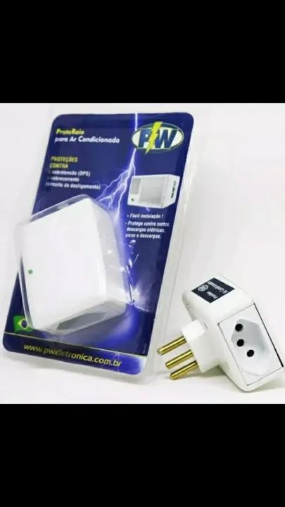 Protetor de Surto para Eletro portátil aceito cartão!