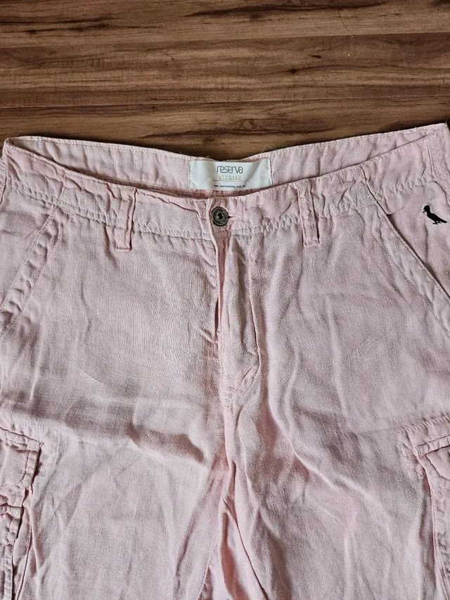 Bermuda de linho da Reserva  - Foto 2