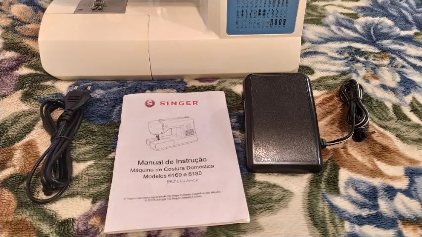 Máquina De Costura Singer Brilliance 6160 - Foto 5