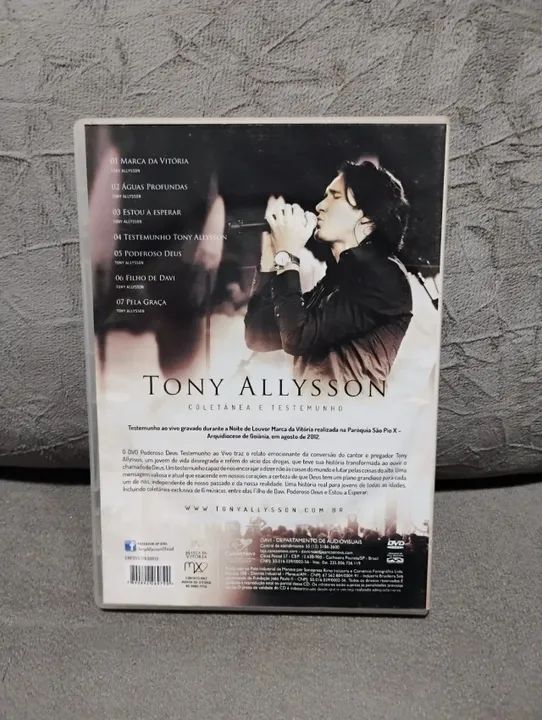DVD Tony Allyson - Poderoso Deus - Leia a descrição - Foto 3