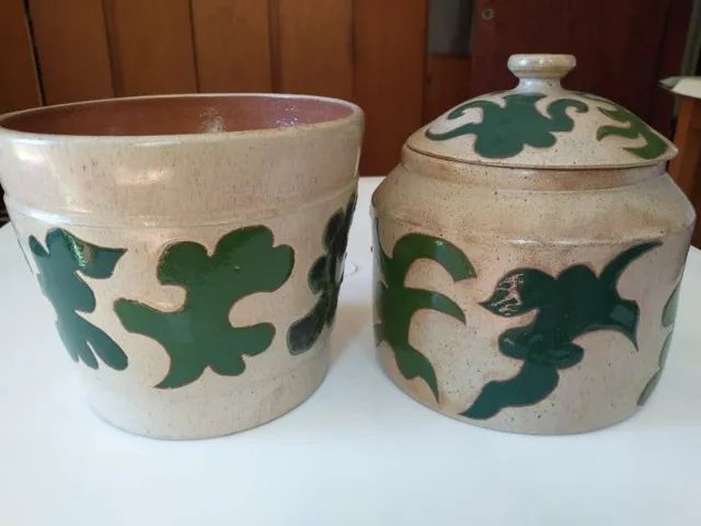 Bomboniere e cachepô, conjunto pintado à mão - Foto 5