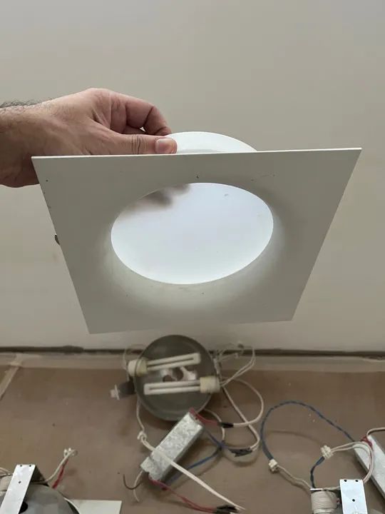 Luminárias de embutir grande (3 peças) Light Design - Foto 2