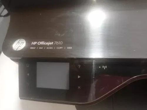 Impressora HP Officejet 7610 A3 Com Scanner Funcionando - Foto 3