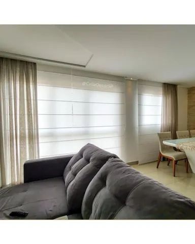 Cortina Persiana Romana Tela Solar 5% Sobre Medida da Decorflex Interiores: Proteção e Est - Foto 4