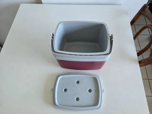 Caixa Térmica Tropical 05L, Soprano, Vermelha, Pequeno. - Foto 3