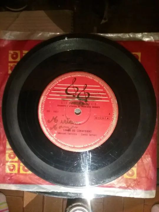 VINIL SILVIO SANTOS - SAMBA DO CORINTHIANS  - Foto 3