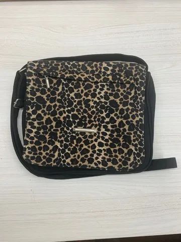 Bolsa Com Estampa De Onça Oncinha Estilosa