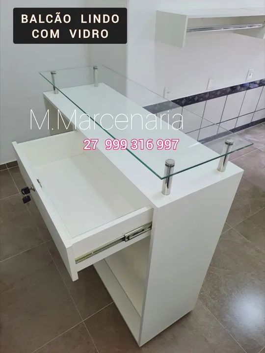 BALCÃO CAIXA LINDO NOVO - Foto 2