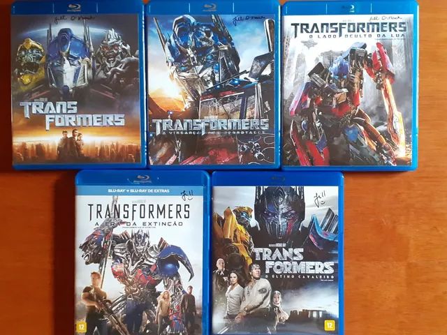 Blu-Ray Transformers - 5 Filmes - Originais  - Foto 2