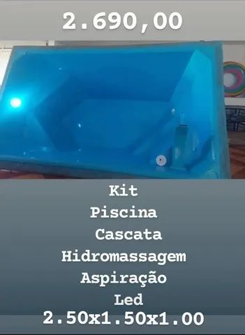 Kits promocionais de piscinas - Foto 2